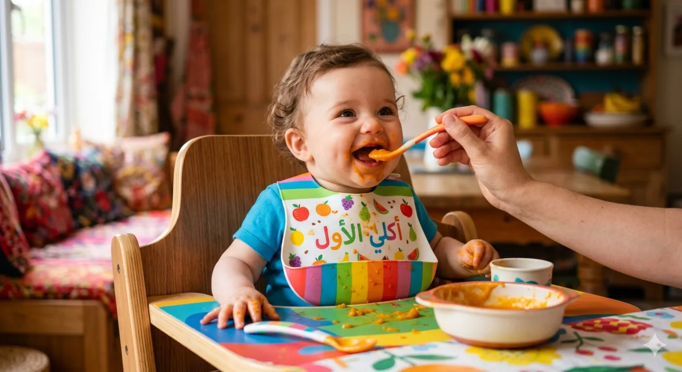 Introducing solids for infant